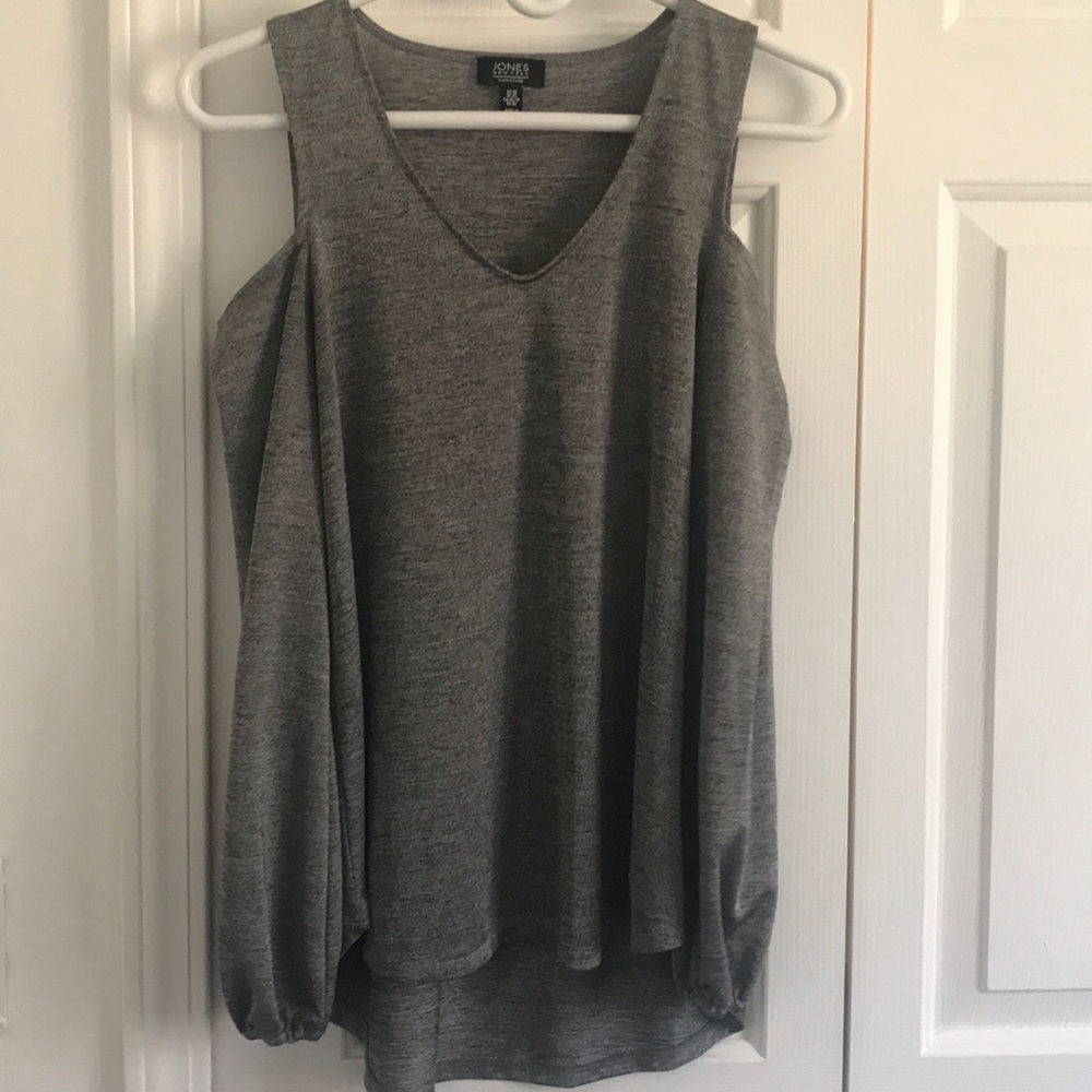 long sleeve with open shoulders